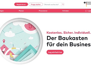 Gründerplattform - Der Business-Baukasten